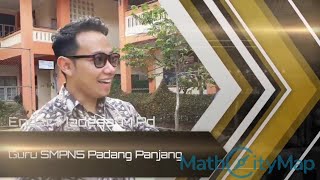 Serunya mencoba Math City Map di SMPN5 Padang Panjang