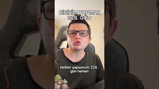 Para biriktiriyorum 328. gün #para #birikim