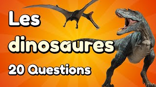 Quiz : Les dinosaures - 20 Questions