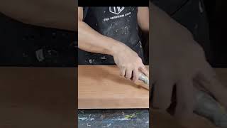 Basic way to apply a clear coat varnish on plywood #diy #varnishingtips #philippines