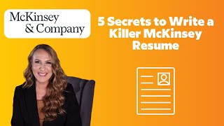 McKinsey Resume: 5 Secrets of a Killer Application