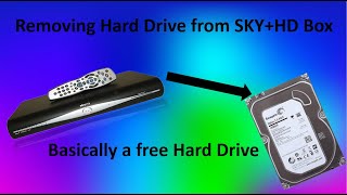 Taking apart SKY + HD Box for the hard drive