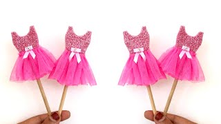 How to make Tutu Cupcake Toppers for Ballerina Party