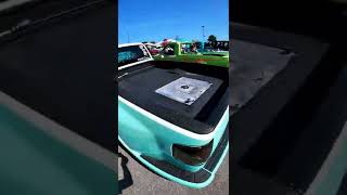 BAGGED 2ND GEN. CHEVY S-10 CREATURES OF THE NIGHT VISUAL REALITY CLUB CAR SHOW #SHORTS #MINITRUCKIN