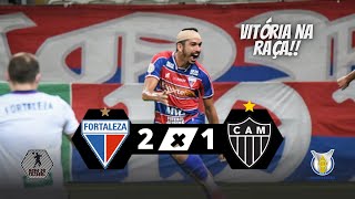 FORTALEZA 2 X 1 ATLÉTICO-MG | LEÃO VENCE COM UM A MENOS | MELHORES MOMENTOS | 07/10/2020