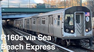 R160s to CIY via Sea Beach Express