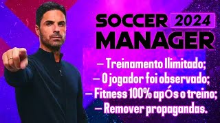 SAIU!! SOCCER MANAGER 2024 v4.3.1 MOD APK/MENU ATUALIZADO