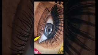 Realistic Eye Drawing❤️ #shorts #youtubeshorts #drawing