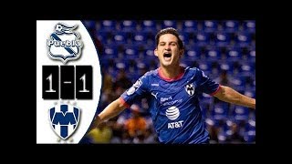 Puebla vs Monterrey 1-1 Resumen Goles Copa MX 2018