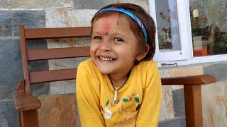 आहा! नानिको मायालु बोलिले मोहनी लगायो || Smart small girl from Nepal || Rabilal Poudel