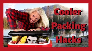 12 Great Cooler Packing Hacks - Keep your food cold and safe with less ice!