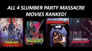 All 4 Slumber Party Massacre Movies Ranked (Worst to Best) (W/ Slumber Party Massacre 2021)