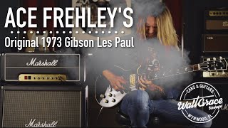 ACE FREHLEY'S ORIGINAL 1973 GIBSON LES PAUL X WALT GRACE VINTAGE