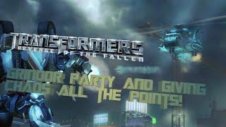 Transformers Revenge of the Fallen Multiplayer: Grindor party and giving Chaos all the points!