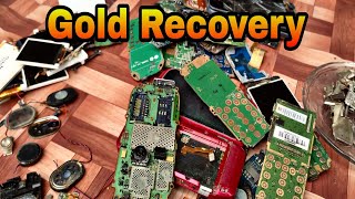 how to recover gold from cell phone board/how to extract gold from cell phone circuit boards/Dr. M.S