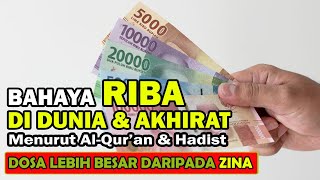 Bahaya riba dalam Islam yang harus anda ketahui