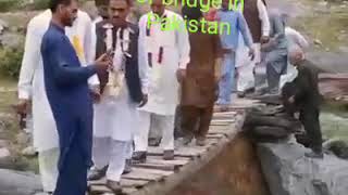 Bridge "inauguration" in Pakistan