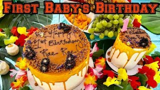 Baby's First Birthday Celebrations | Granddaughter | Party with Family & Friends