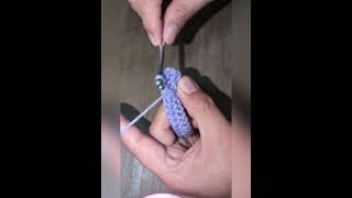 How to make a Back Post Double Crochet || Jeansy Veral