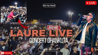 LAURE LIVE CONCERT IN DHANKUTA MAHASTOV | DHANKUTA PEOPLE OVER CROWD❤️😮@LaureOfficial