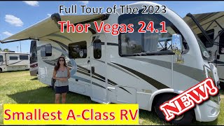 Tour The NEW 2023 Thor Vegas 24.1, The Smallest Production A-Class RV