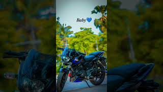 Pulsar 150 4k Whatsapp Status 💙💙| Pulsar | New Bike |Baby I Love Your Voice Song | Baby 💙💙