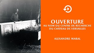 Alexandre Maral - Ouverture au nom du Centre de recherche