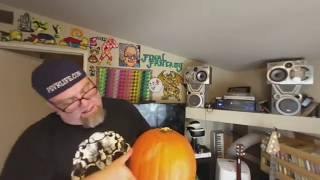 Watch in VR 003: Pumpkin carving with a Leatherman and power drill! VR180