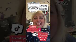 Tiktok paga como creador en estos países