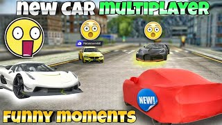 New car😱||Multiplayer||Funny moments😂||Extreme car driving simulator🔥||