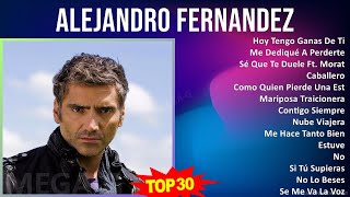 A l e j a n d r o F e r n a n d e z MIX Greatest Hits 1 HOUR ~ 1990s Music ~ Top Mexican Traditi...