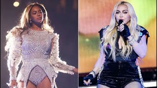 Beyonce & Madonna Pose in Sheer Jeweled Bodysuits To Promote ‘Break My Soul’ Remix