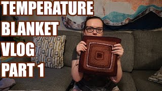 Catching Up on the Temperature Blanket || Part 1