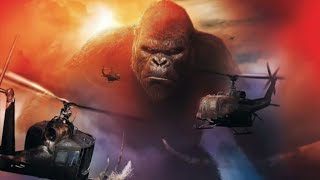 Kong Vs GIANT SQUID Fight Scene Kong Skull lsland  (2017)