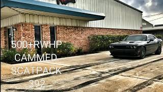 500+RWHP ALL MOTOR SCATPACK 392 CHALLENGER  MAKING ALOT OF NOISE