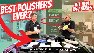 These NEW FLEX POLISHERS are Amazing! Powerful 24v Polishers and More