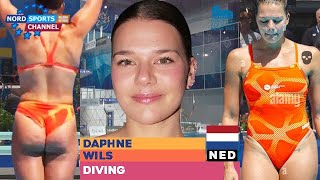 Women's sports Diving European Championships ROME Daphne WILS (Netherlands) 1m Springboard UK245