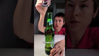 Beer Bottle Trick! 🍺🔧 #funny #science #creative