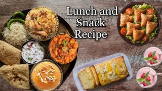 Lunch and Snack Recipe | Guest Lunch Menu | Famous Non Veg Lunch Recipe | Birthday Party Recipes