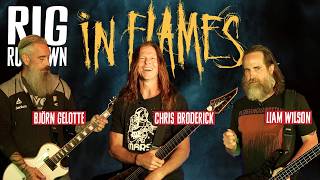 In Flames' Rig Rundown with Björn Gelotte, Chris Broderick & Liam Wilson Guitar & Bass Gear Tour