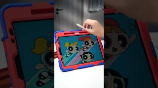 Rugged iPad Air5 case for kid🤩#unboxing #ipad #ipadpro #ipadair #ipadair5 #ipadcase #accessories