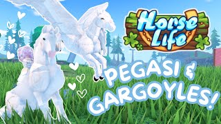 Finding Pegasi & Gargoyles! II Horse Life (ft. my boyfriend)