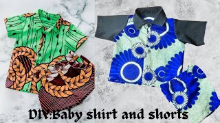 Baby Boy Shirt and Shorts Sewing Tutorial