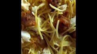 #fried chicken pepper egg noodles