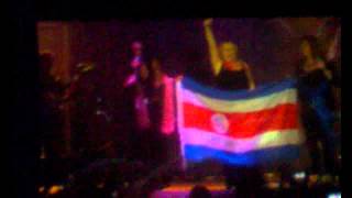 [FANCAM] Pandora en Costa Rica 2/11/13 ¡Que viva Costa Rica! #MomentoBandera2