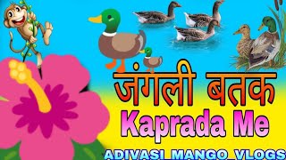 ⛰️Jangali🌿Adivasi 🦤Batak🦆 Kaprada me Vlog Video🤗 #adivasimangovlogs#viral#trending#new#gavthivlogs