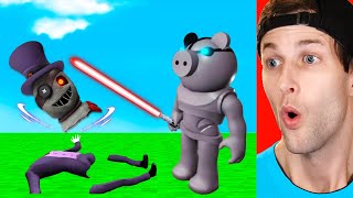 ROBLOX PIGGY ROBBY KILLS INSOLENCE BOSS! (Funny Piggy Animations)