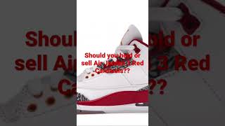 Should you HOLD OR SELL the Air Jordan 3 RED CARDINAL? #nike #snkrs #jordan3