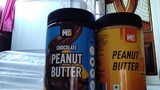 muscleblaze chocolate peanut butter and regular peanut butter unboxing