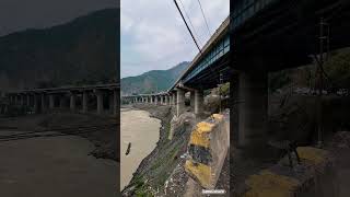 Ramban City & The Chenab River #jammuandkashmir #chenabbridge